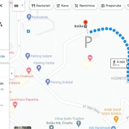 Appartamento Caramella Baška